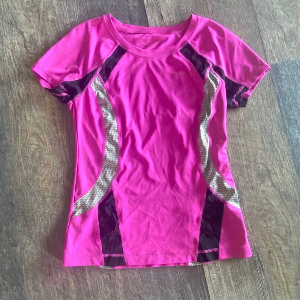 Pink athletic top